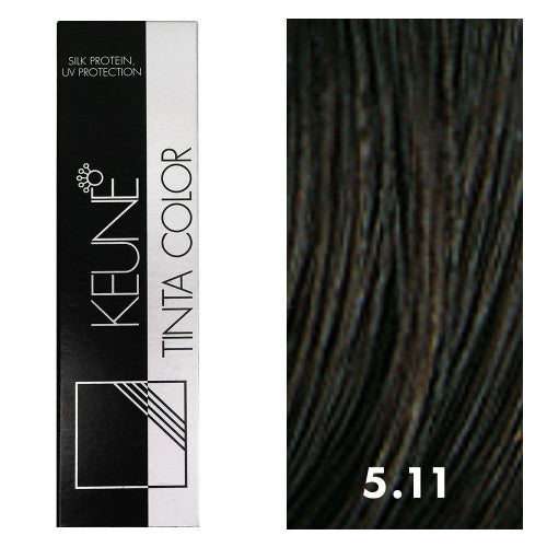 White Smoke Keune Tinta Color 5.11 Light Intense Ash Brown 2oz