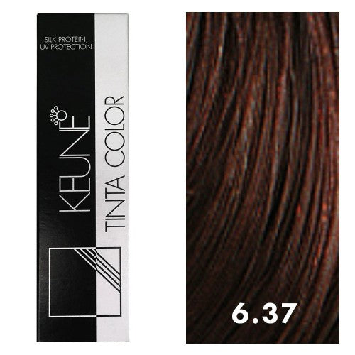 White Smoke Keune Tinta Color 6.37 Dark Espresso Blonde 2oz