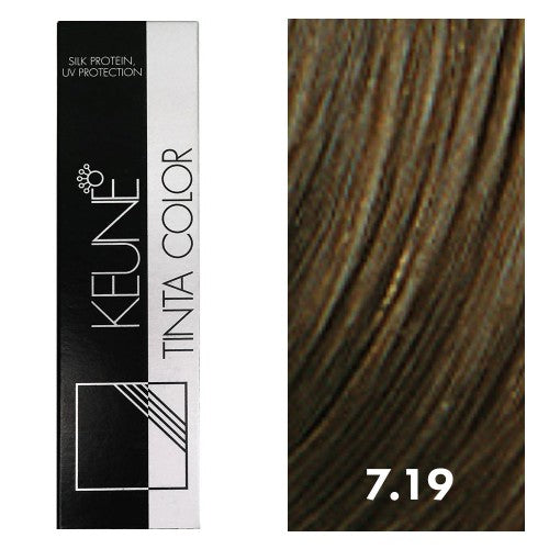 White Smoke Keune Tinta Color 7.19 Medium Matte Blonde 2oz