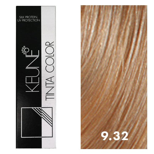 White Smoke Keune Tinta Color 9.32 Very Light Beige Blonde 2oz