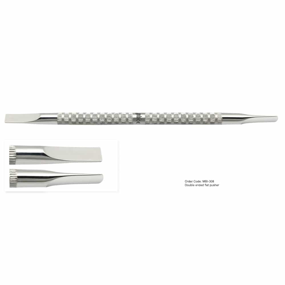White Smoke MBI-308 Cuticle Pusher Double Sided