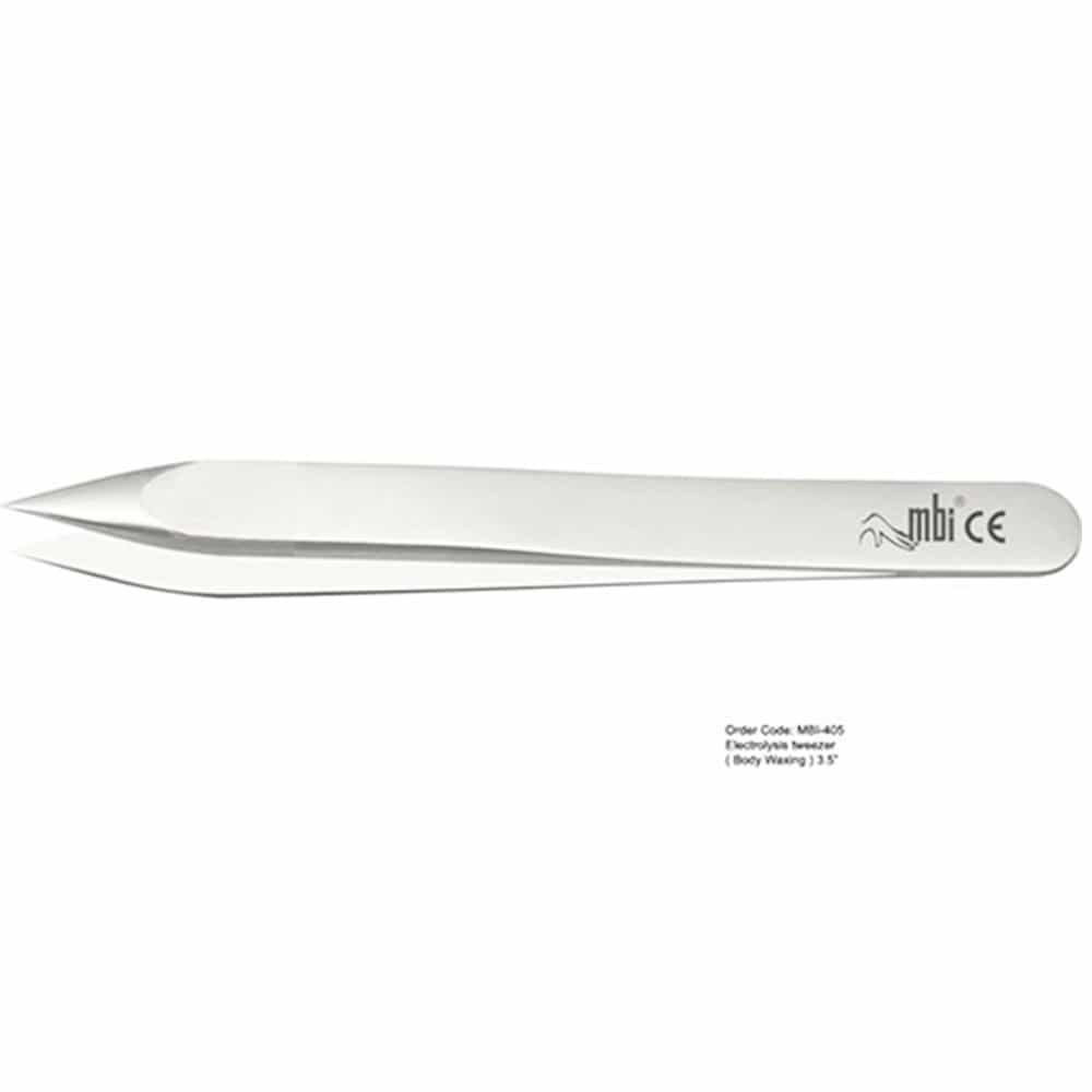 White Smoke MBI-405 Electrolysis Tweezer 3.5"