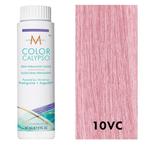 White Smoke Moroccanoil Color Calypso 10VC/10.24 Lightest Iridescent Copper Blonde 2oz
