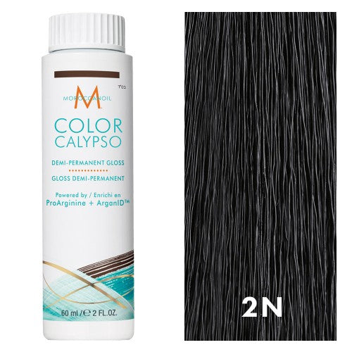 Dark Slate Gray Moroccanoil Color Calypso 2N/2.0 Black 2oz