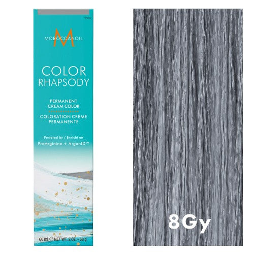 White Smoke Moroccanoil Color Rhapsody 8Gy/8.8 Light Grey Blonde 2oz