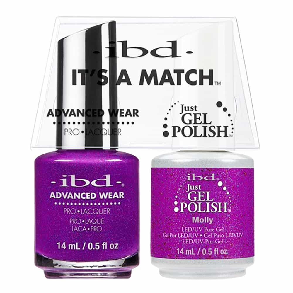 White Smoke IBD Just Gel Polish It's A Match - Molly