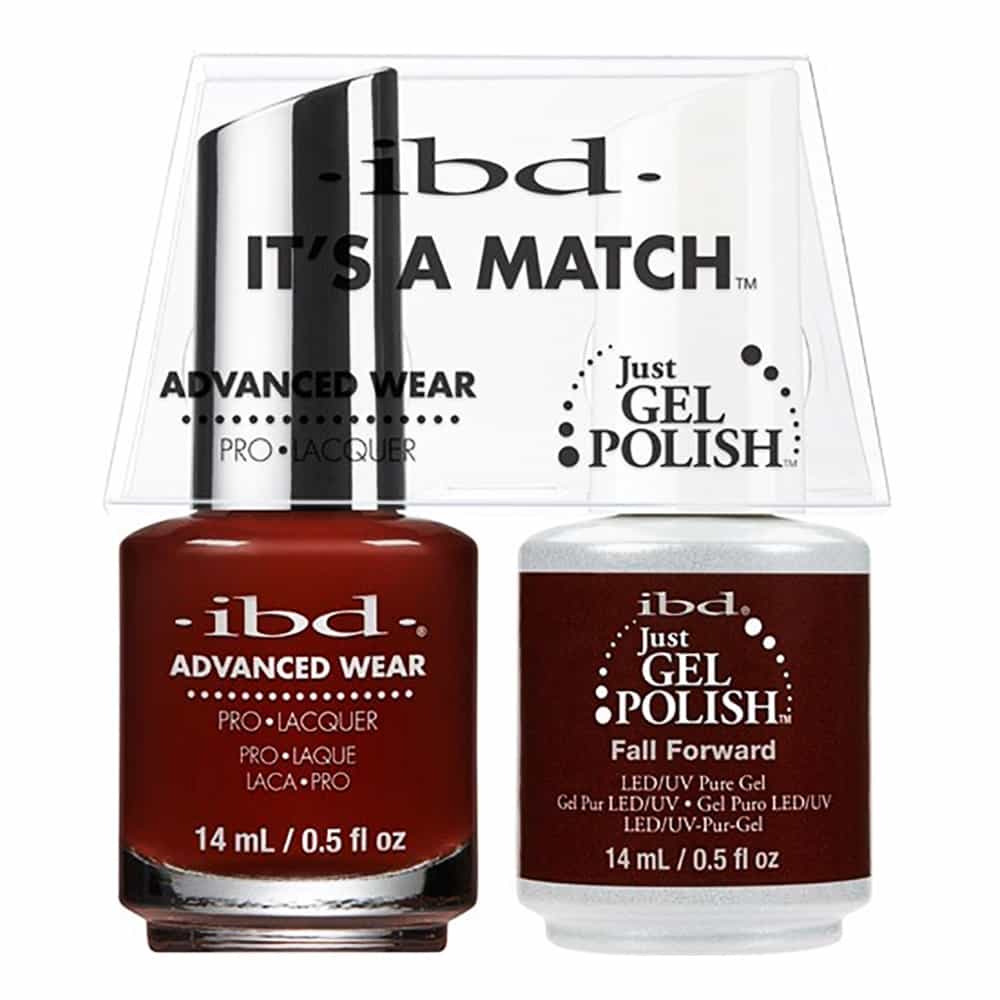 White Smoke IBD Just Gel Polish It's A Match - Fall Forward