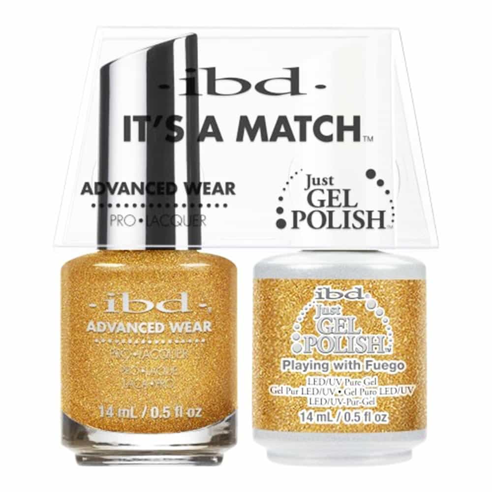 White Smoke IBD Just Gel Polish It's A Match - Playing With Fuego