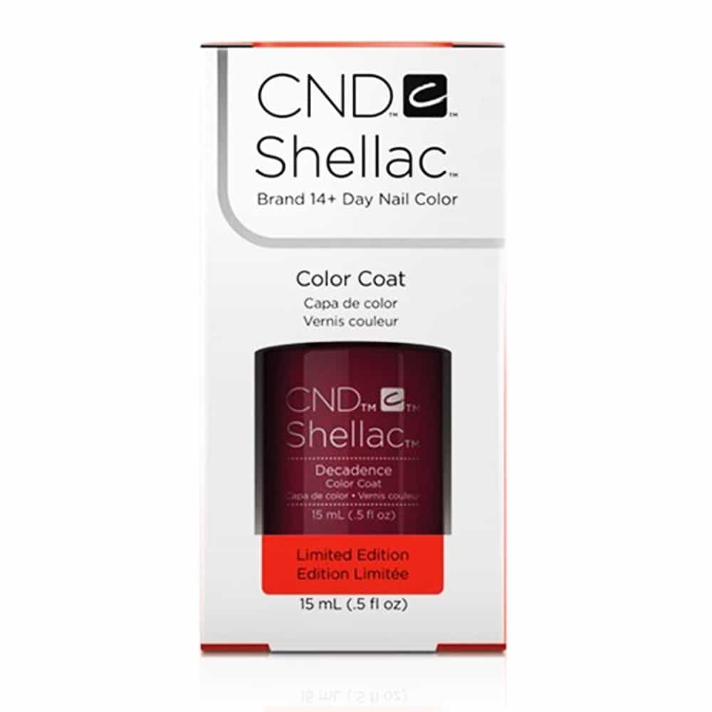 White Smoke CND Shellac Decadence 15ml/0.5 fl oz