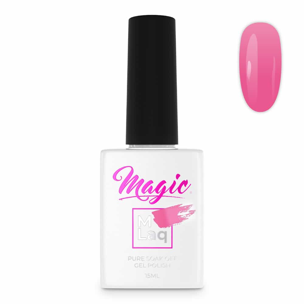 White Smoke Magic Gel Polish MLaq Creamy Rose -