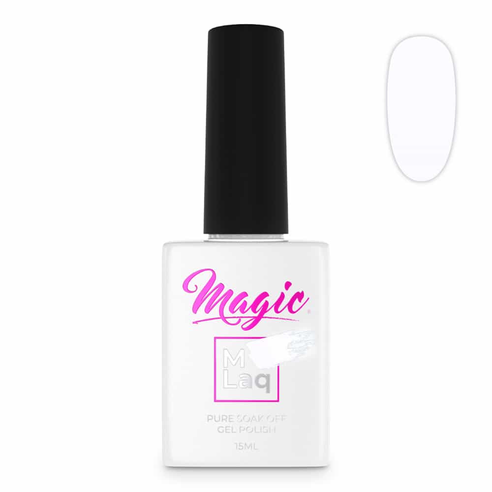 White Smoke Magic Gel Polish MLaq Iceberg White -