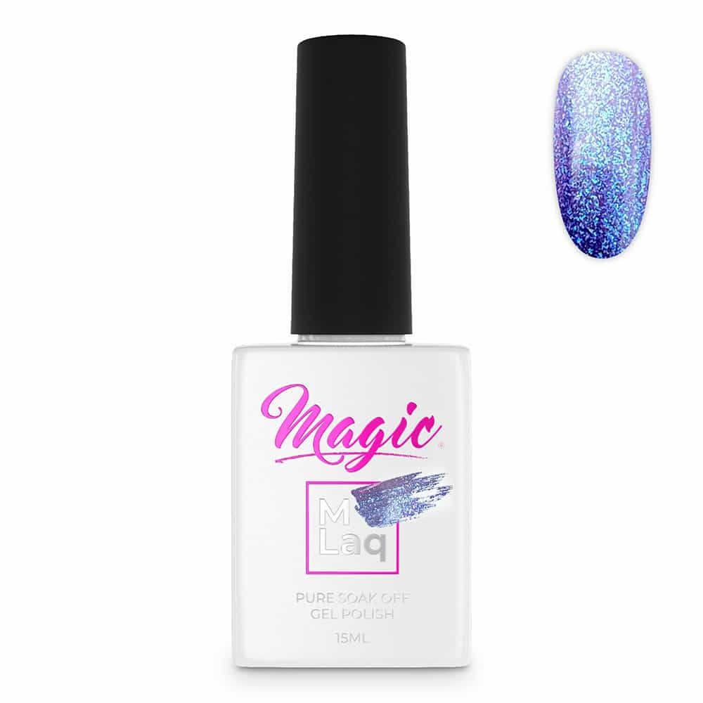 White Smoke Magic Gel Polish MLaq 15 ml - Very Peri Blitz