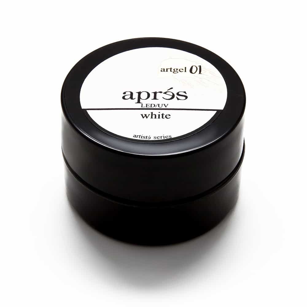 White Smoke Apres Art Gel LED/UV Artgel01 - White APAG-W