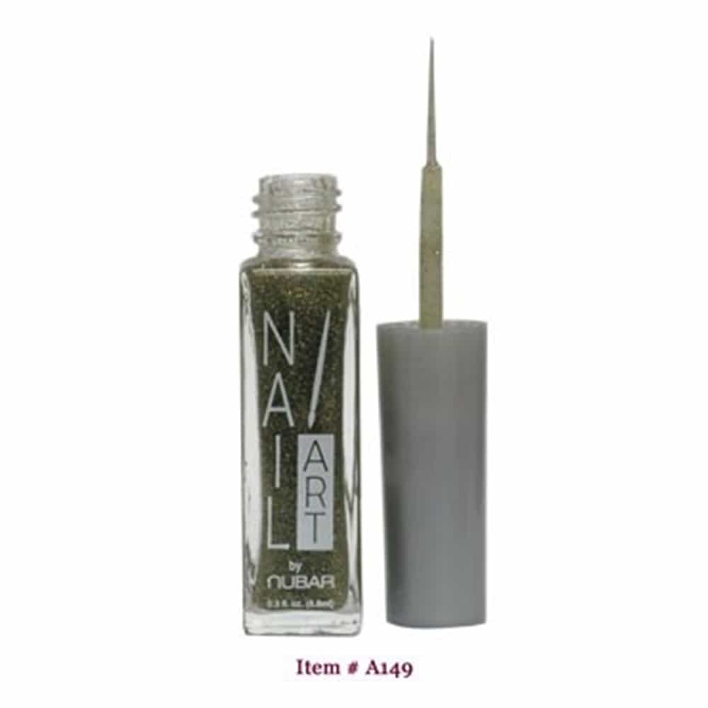 White Smoke Nubar Nail Art Strippers Rainbow Glitter A149