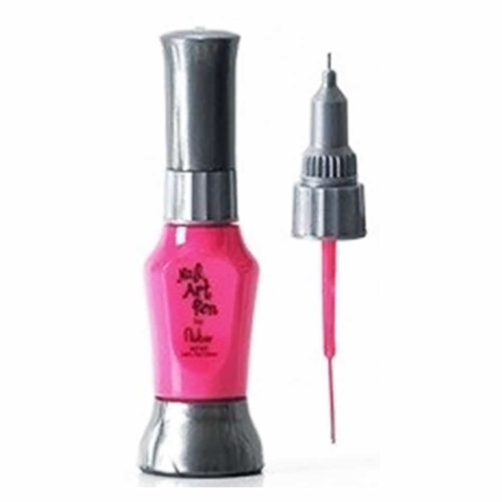 White Smoke Nubar Nail Art Pen Neon Pink NAP117