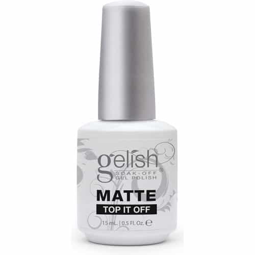 White Smoke Gelish - Matte Top It Off Sealer Gel 0.5 oz. - 15ml
