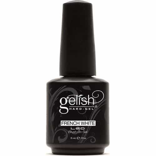 White Smoke Gelish - Hard Gel French White LED Brush On Gel 0.5oz