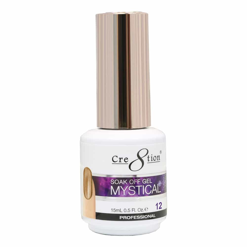 White Smoke Cre8tion Soak Off Gel Mystical 12