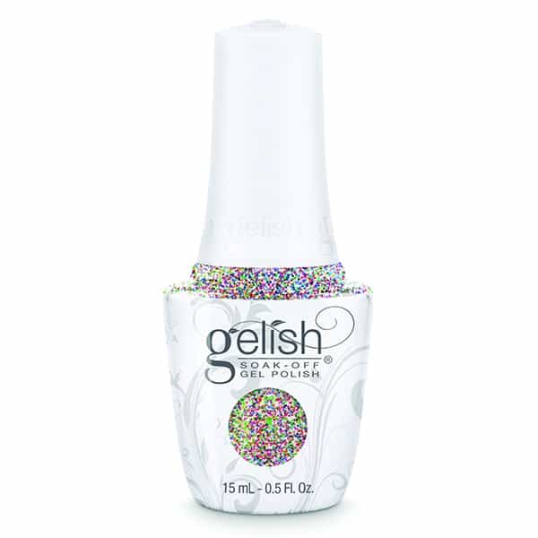 White Smoke Gelish - Lots Of Dots 0.5 fl oz / 15ml - 1110952