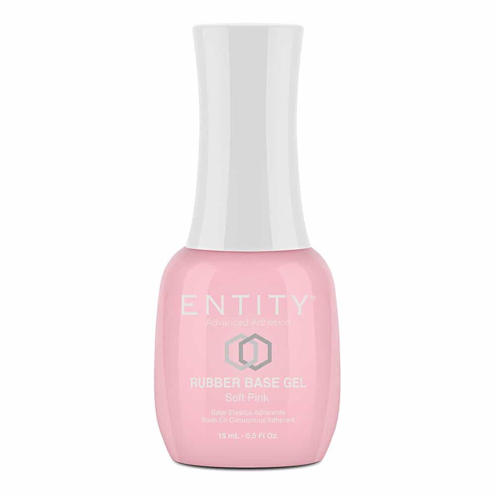 White Smoke Entity Rubber Base Gel 15ml/0.5 oz Soft Pink 5110002/55442