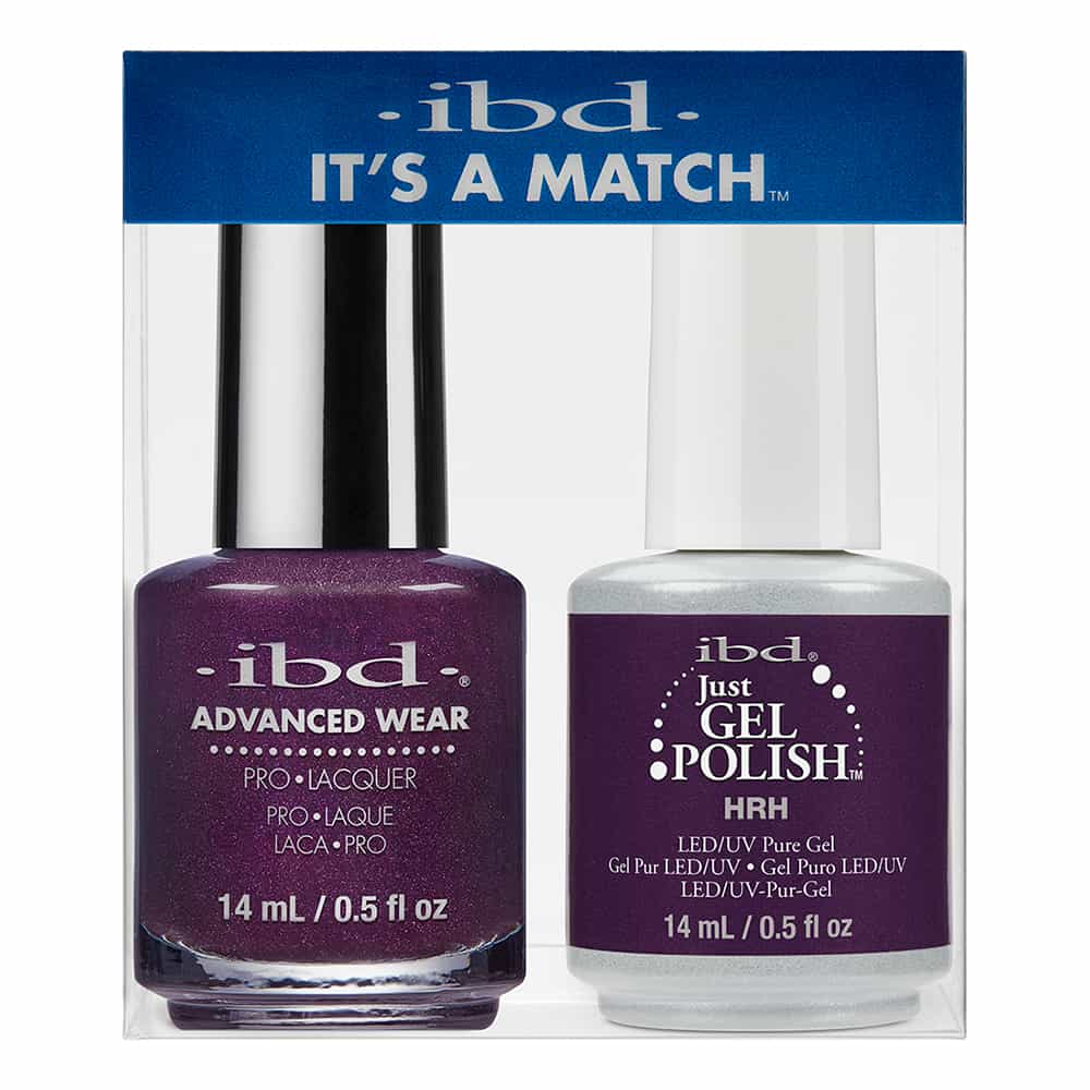 Lavender IBD Just Gel Polish It's A Match - HRH 164BD/79861
