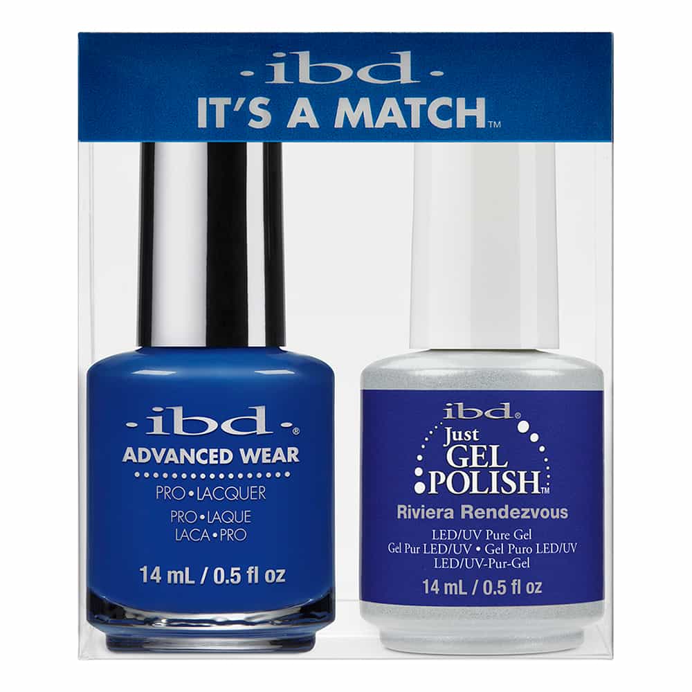 Lavender IBD Just Gel Polish It's A Match - Riviera Rendezvous 173BD