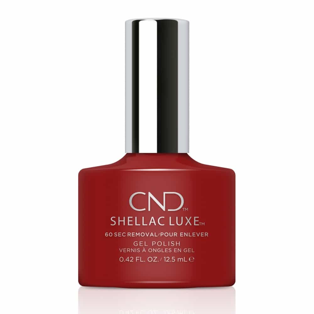 White Smoke CND Shellac Luxe Brick Knit 0.42 fl oz