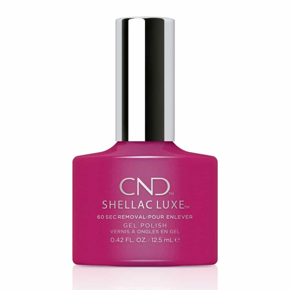 White Smoke CND Shellac Luxe Brazen 0.42 fl oz
