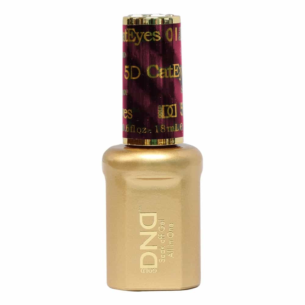 White Smoke DND Soak Off Gel 5D CatEyes American Short 0.6 oz 18ml