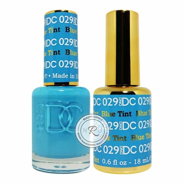 White Smoke Daisy Soak Off Gel - Blue Tint - DC029