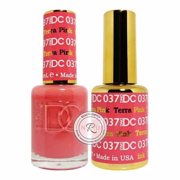 White Smoke Daisy Soak Off Gel - Terra Pink - DC037