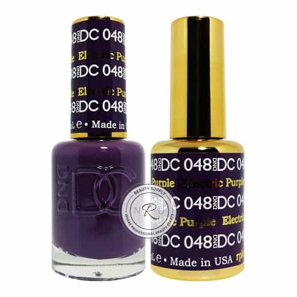 White Smoke Daisy Soak Off Gel - Electric Purple - DC048