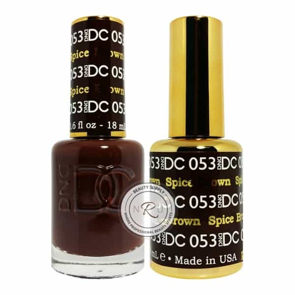 White Smoke Daisy Soak Off Gel - Spice Brown - DC053