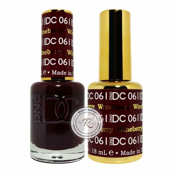 White Smoke Daisy Soak Off Gel - Wineberry - DC061