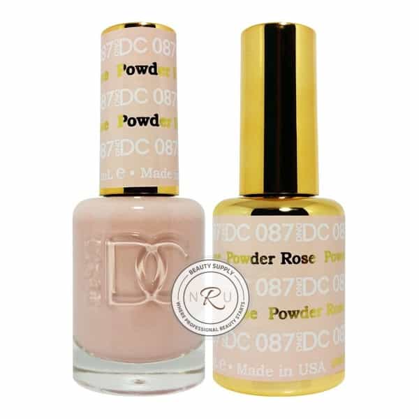 White Smoke Daisy Soak Off Gel - Powder Rose - DC087