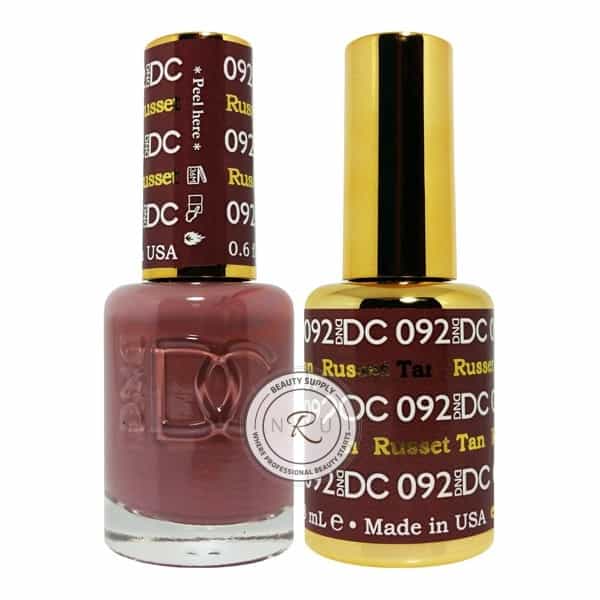 White Smoke Daisy Soak Off Gel - Russet Tan - DC092