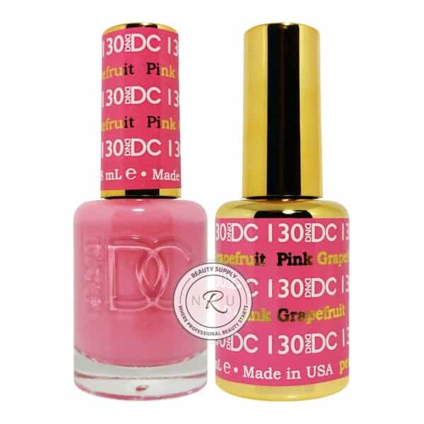 White Smoke Daisy Soak Off Gel - Pink Grapefruit - DC130