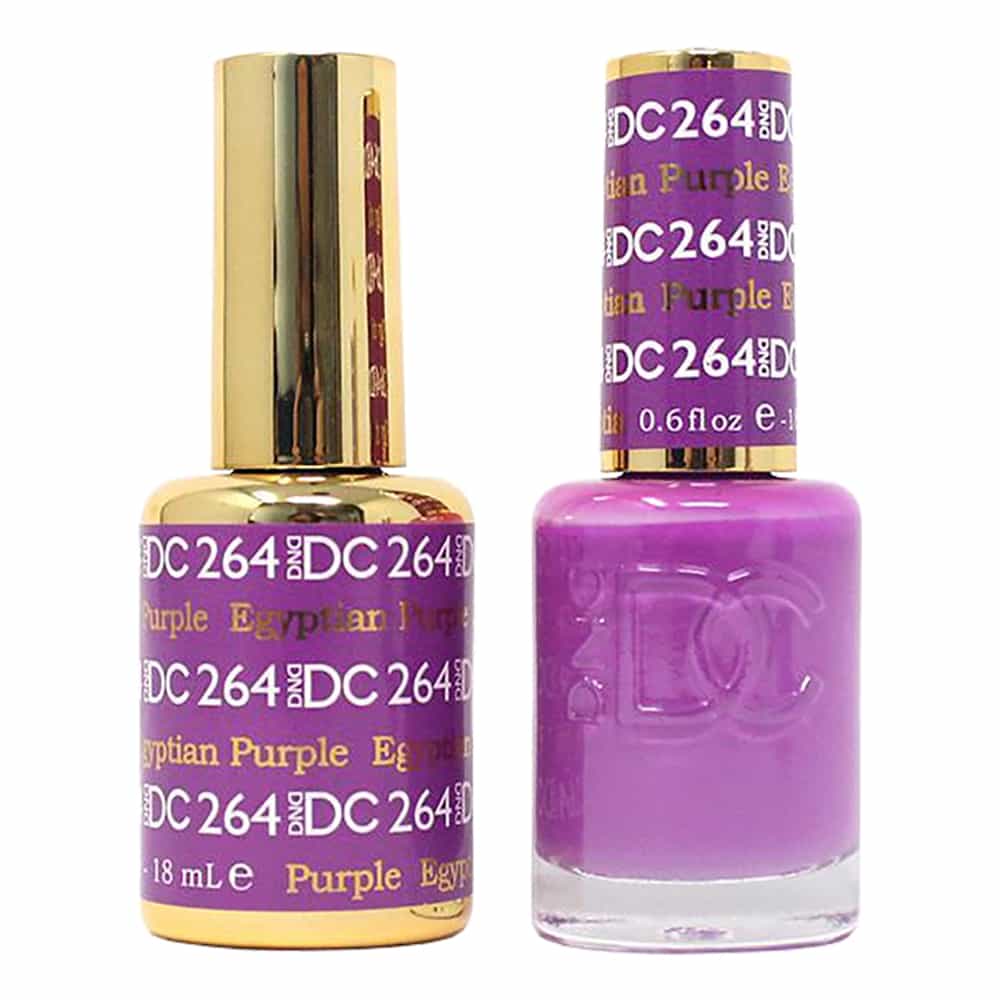 White Smoke Daisy Soak Off Gel - Egyptian Purple DC264