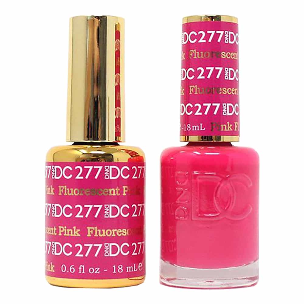 White Smoke Daisy Soak Off Gel - Fluorescent Pink DC277