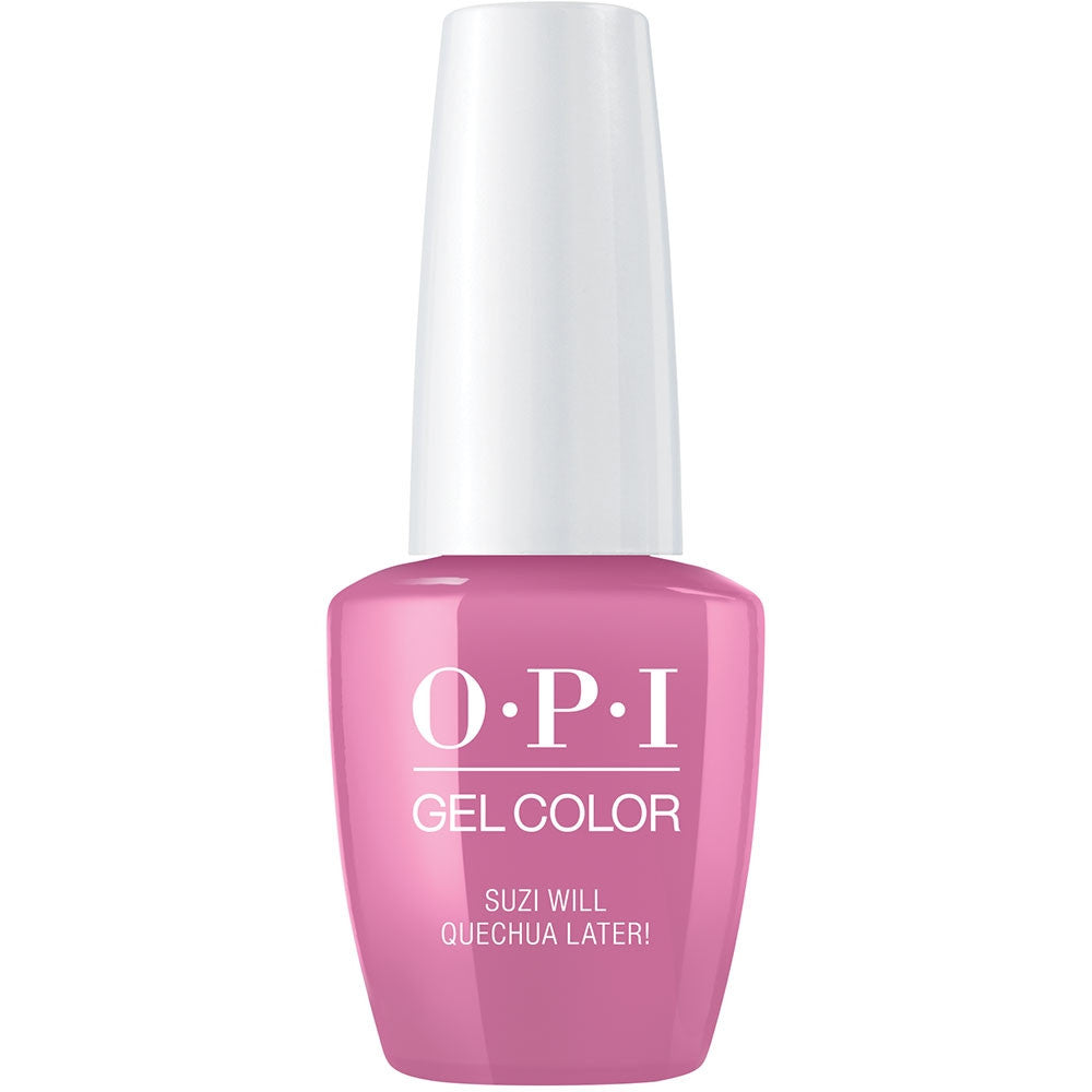 OPI Gelcolor Suzi Will Quechua Later! 0.5 oz - GC P31