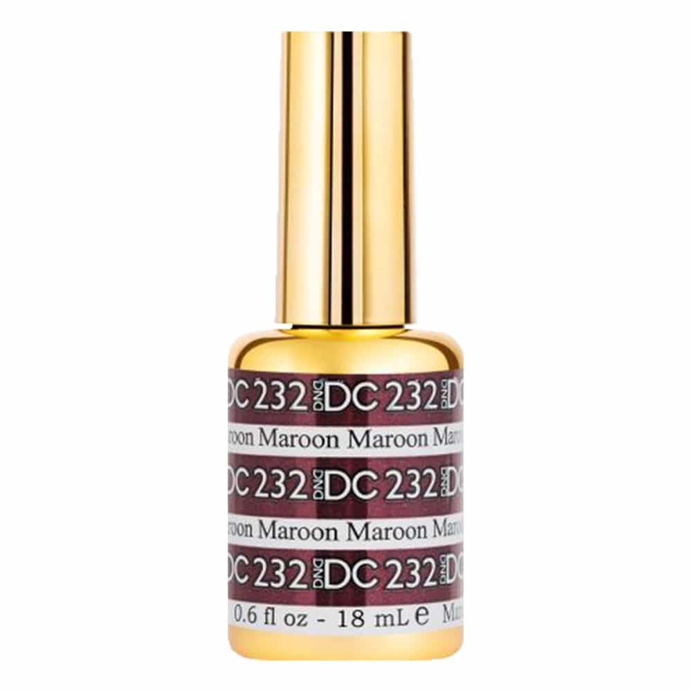 White Smoke DC Mermaid Gel 0.5 oz Maroon DC232