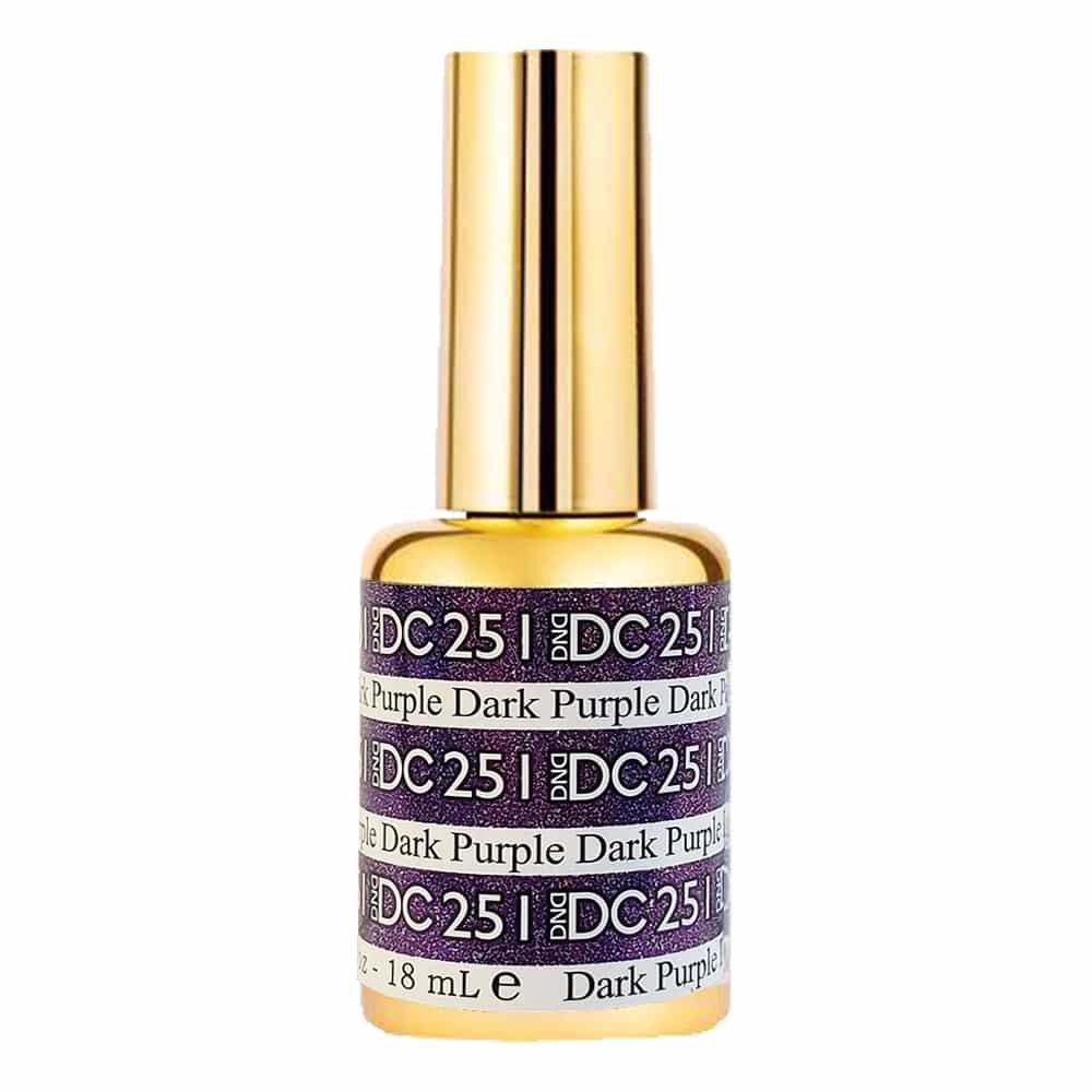 White Smoke DC Mermaid Gel 0.5 oz Dark Purple DC251