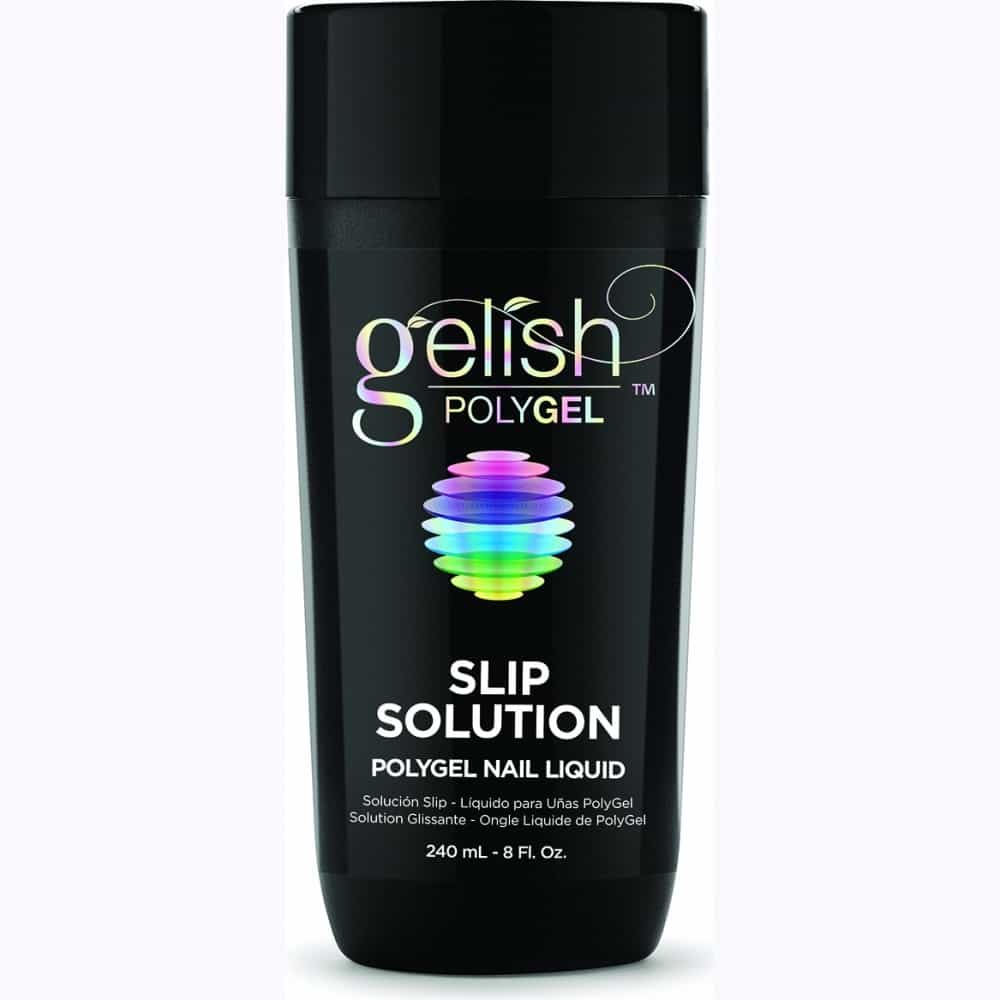 Black Gelish Polygel Slip Solution Polygel Liquid 8 floz - 1713008