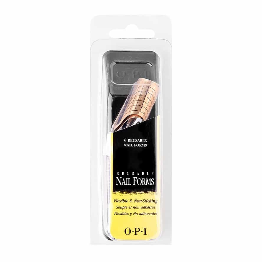 White Smoke OPI Reusable Nail Forms - Box of 6 AC930