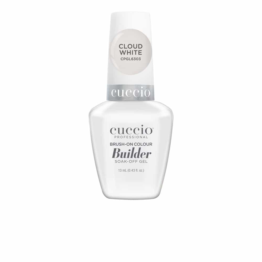 White Smoke Cuccio LED/UV Brush-On Builder 0.43 oz -Cloud White CPGL6303