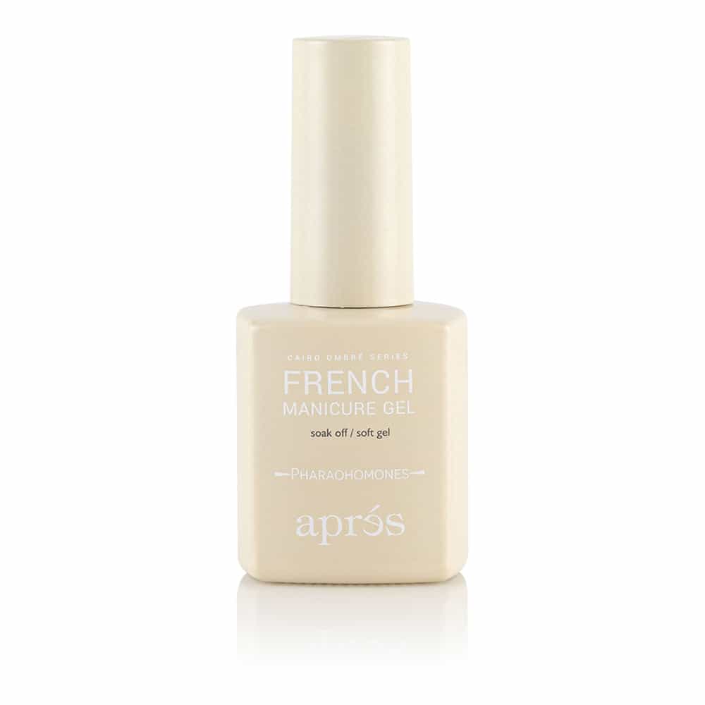 White Smoke Apres French Manicure Gel Ombre - Pharaohomones AB-104