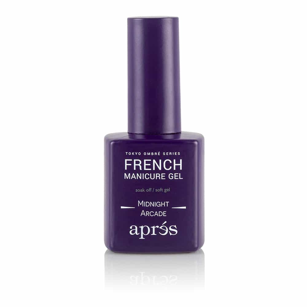 White Smoke Apres French Manicure Gel Ombre - Midnight Arcade AB-116