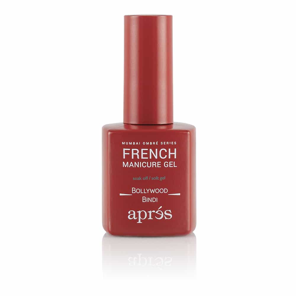 White Smoke Apres French Manicure Gel Ombre - Bollywood Bindi AB-132