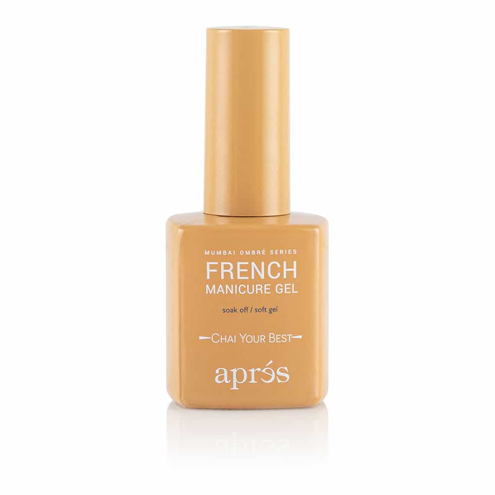 White Smoke Apres French Manicure Gel Ombre - Chai Your Best AB-134