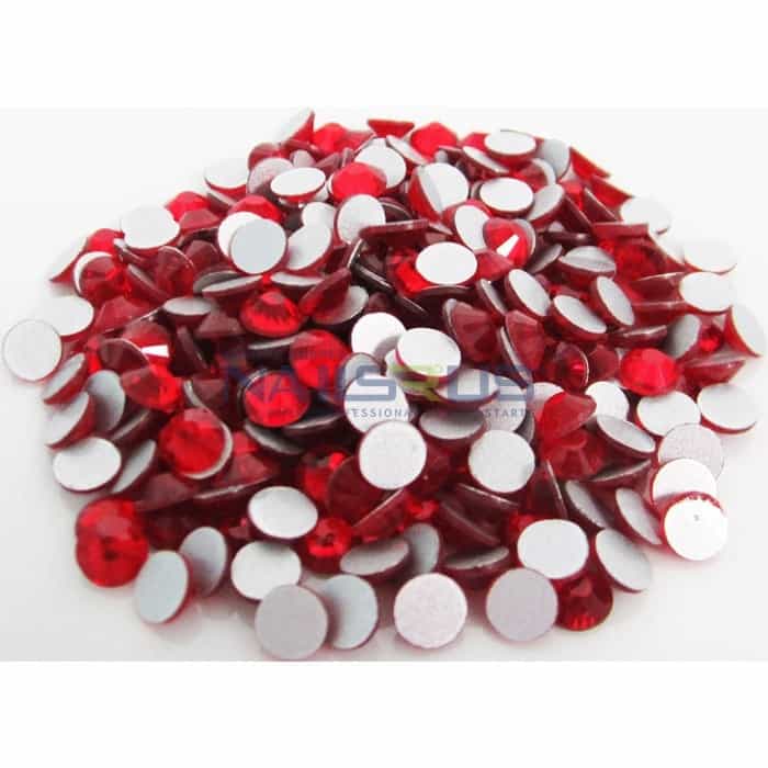 White Smoke Pave Crystal Pedicure 244 Pack - Light Siam